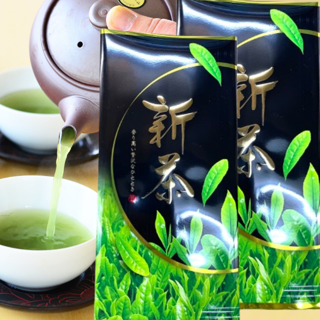 鹿児島知覧産 深蒸し新茶2袋/2025年(令和7年)産摘みたての新茶 鹿児島知覧産 深蒸し新茶2袋/2025年(令和7年)産摘みたての新茶