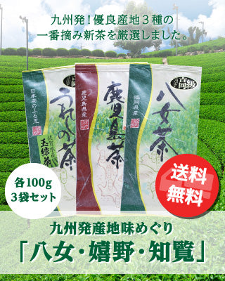 2020年度産 九州産地味めぐり 「八女・嬉野・知覧」