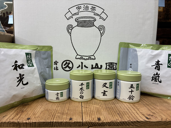 抹茶、丸久小山園の取り扱い店舗は神戸・三宮にある宇治茶園
